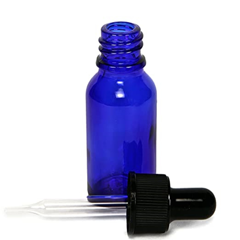 4 oz Glass Bottles, with Glass Eye Droppers