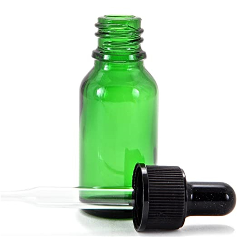 4 oz Glass Bottles, with Glass Eye Droppers