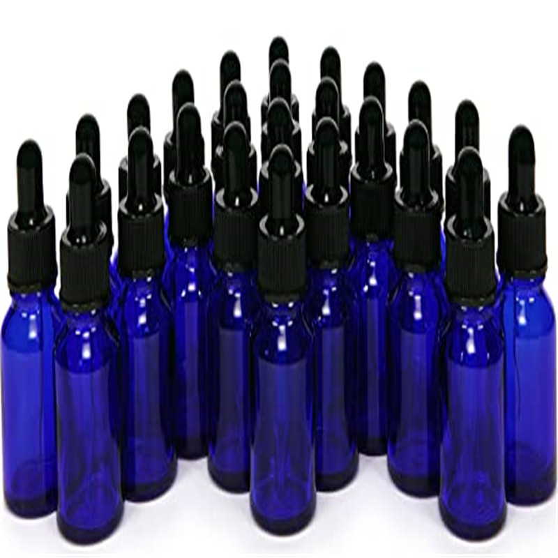 4 oz Glass Bottles, with Glass Eye Droppers