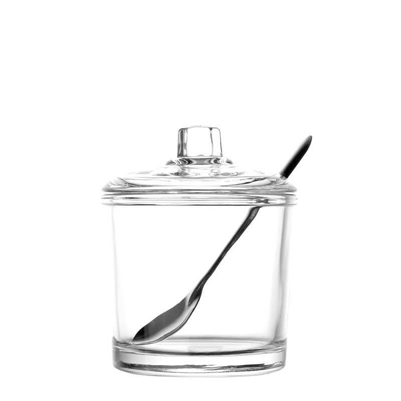 4 pcs set glass spice storage bottle jar oil can for home kitchen for Christmas promotional