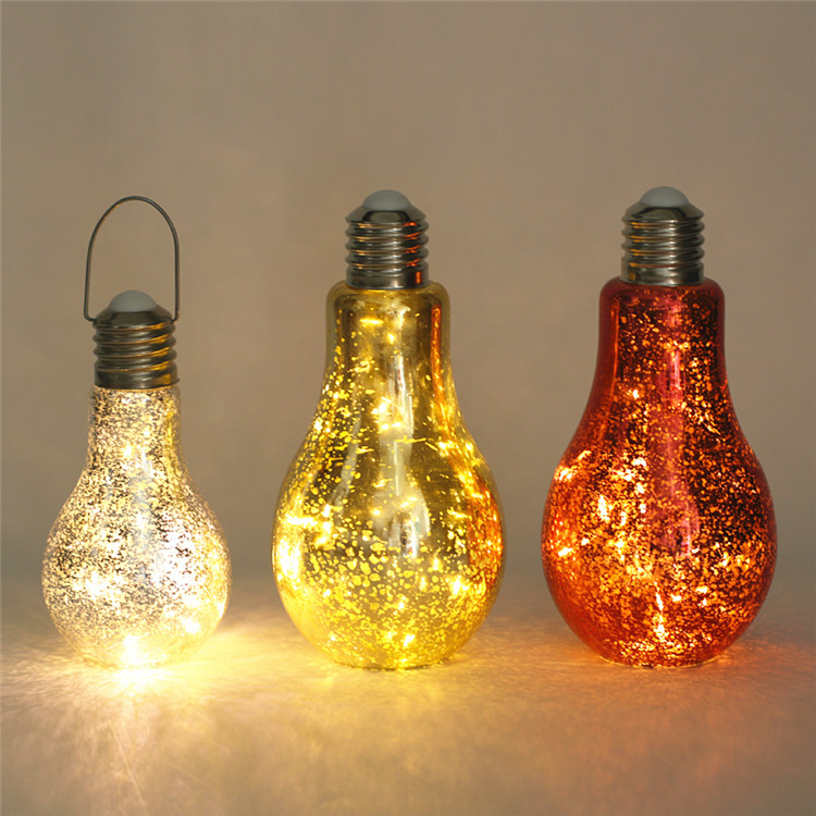 400 ml 850 ml colorful decoration drinking light bulb shaped glass water bottle