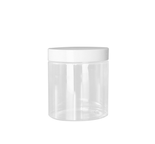 400ml 85mm 92mm diameter clear scrubs cosmetic jars