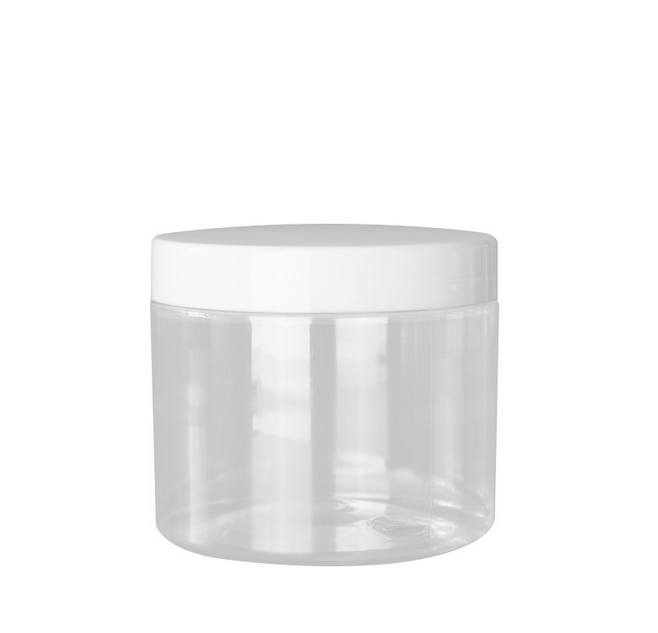 400ml 85mm 92mm diameter clear scrubs cosmetic jars