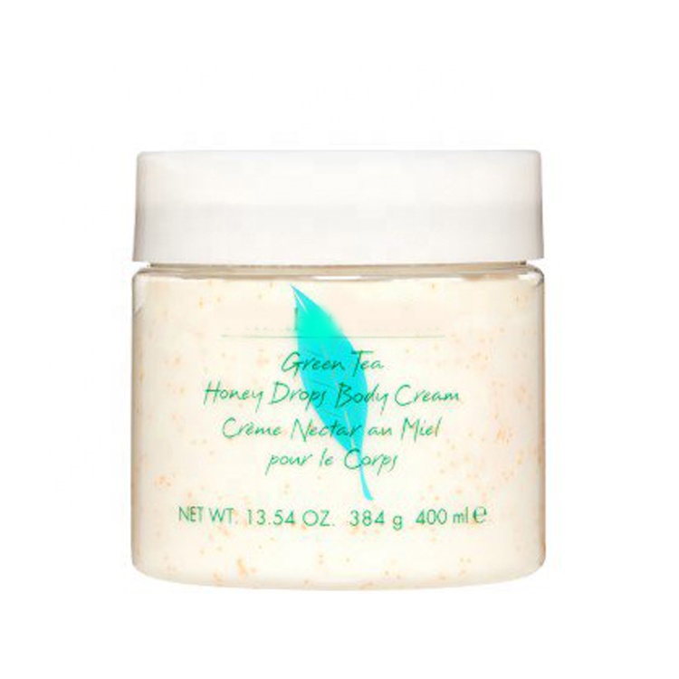 400ml Empty Clear Plastic Body Cream Jar Portable Refillable Skincare Bath Sugar Container