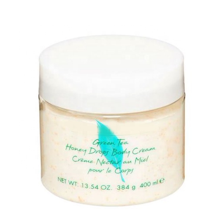 400ml Empty Clear Plastic Body Cream Jar Portable Refillable Skincare Bath Sugar Container