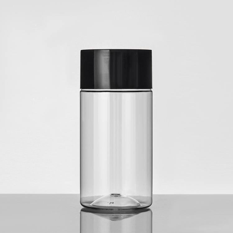 400ml wholesale empty pet food plastic storage jar