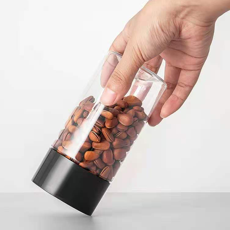 400ml wholesale empty pet food plastic storage jar