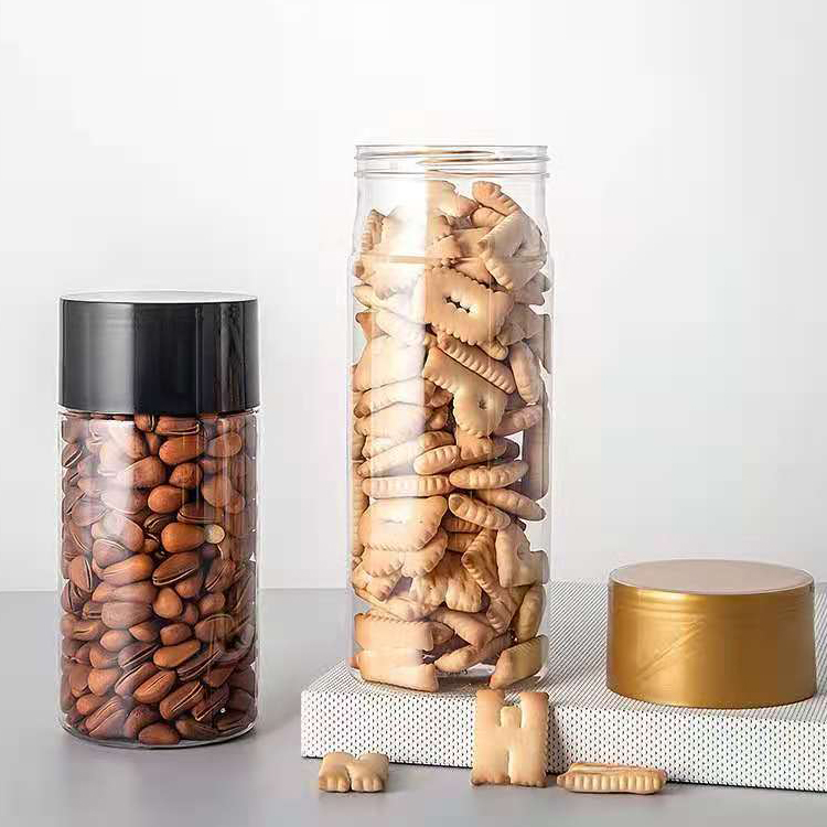 400ml wholesale empty pet food plastic storage jar