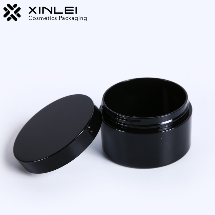 40g 1.5oz Petg cream packaging cosmetic clear jar for nail dip powder and eyeshadow packaging