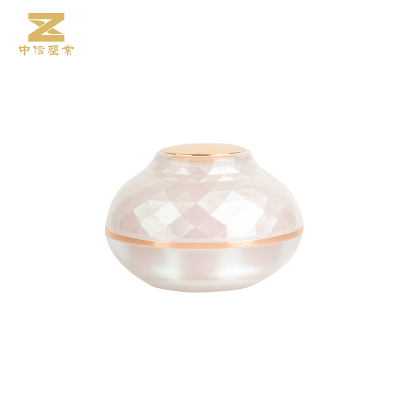 40g Luxury Diamond Empty Cosmetic Container Face Cream Package PS Jar