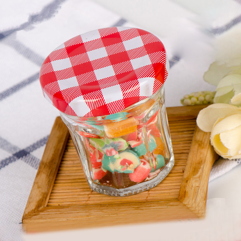 40ml 120ml 140ml 180ml 300ml 430ml Wholesale glass honey jar small storage glass jar for honey jam