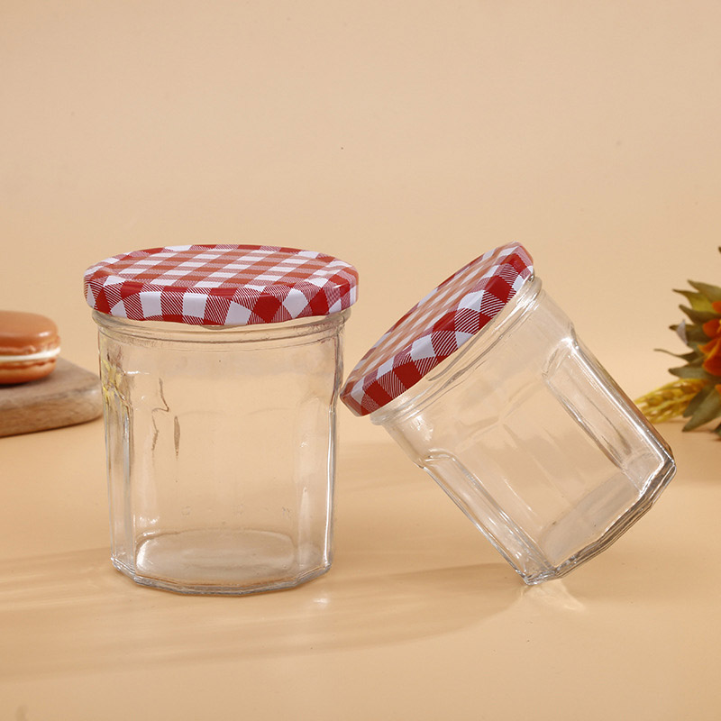 40ml 120ml 140ml 180ml 300ml 430ml Wholesale glass honey jar small storage glass jar for honey jam
