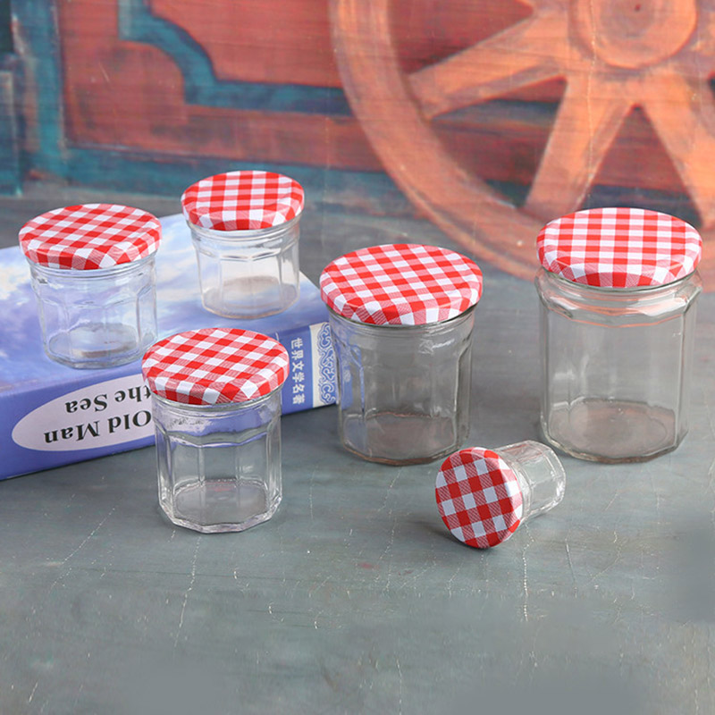 40ml 120ml 140ml 180ml 300ml 430ml Wholesale glass honey jar small storage glass jar for honey jam