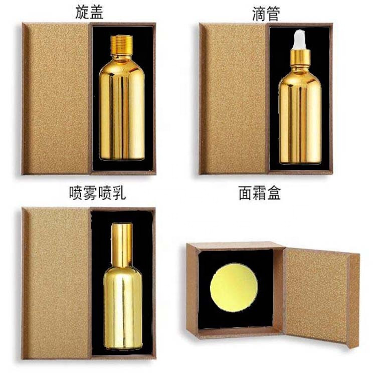 40ml/60ml/100ml/120mldropper Bottle Essential Oil Perfume Spray Bottle With Box Spray Bottle Box