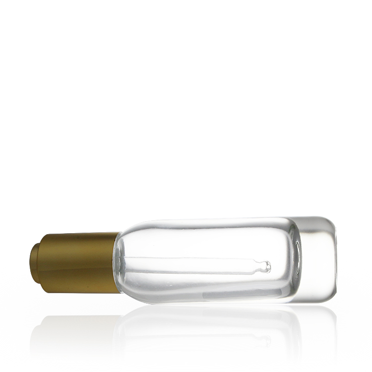 40ml Clear Glass Thick Dropper Bottle