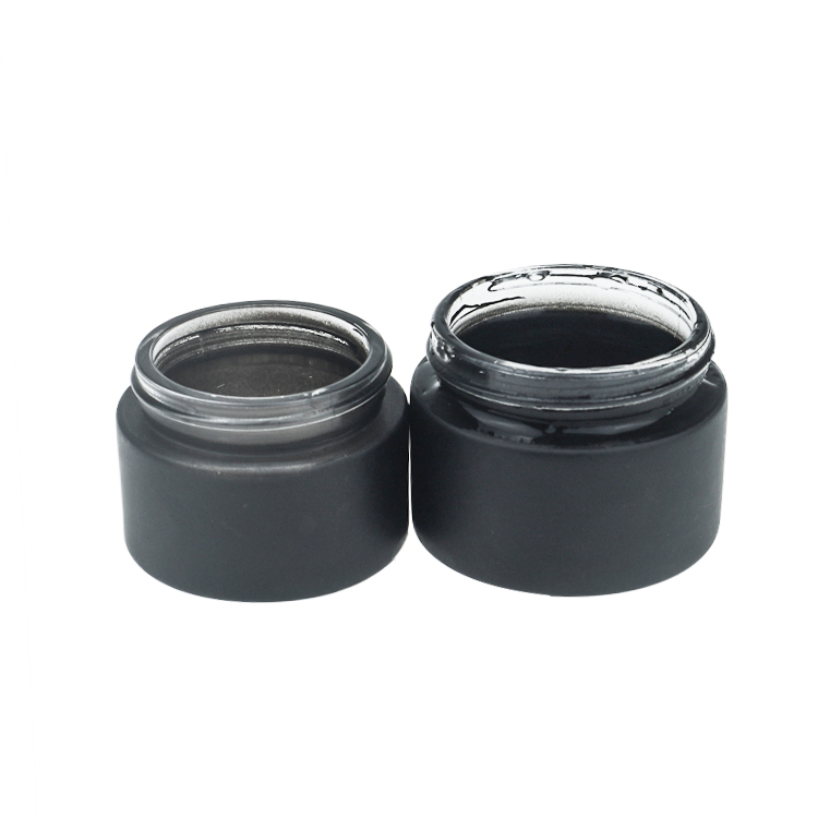 40ml Round Frosted Black Cream Jar Wholesale