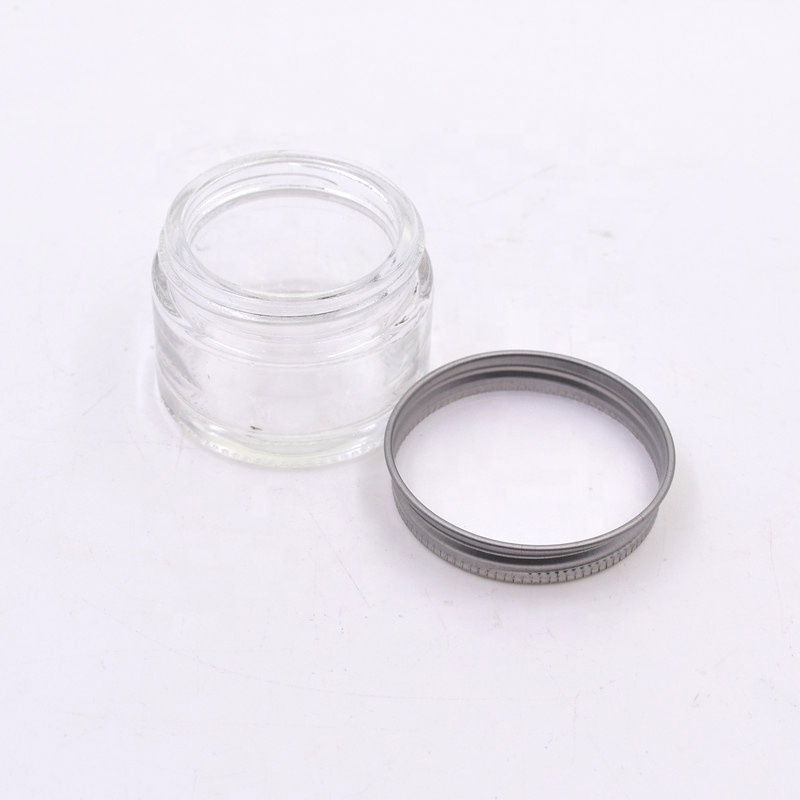 40ml mini clear round glass canning mason jar food packaging jars storage cookie container healthy snacks bottles canister set