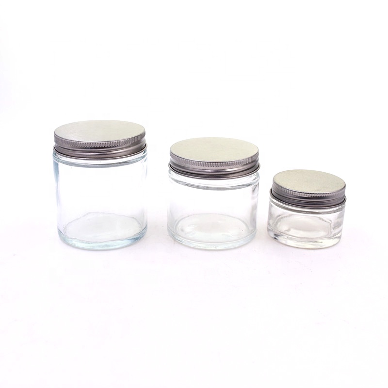 40ml mini clear round glass canning mason jar food packaging jars storage cookie container healthy snacks bottles canister set