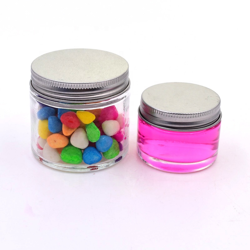 40ml mini clear round glass canning mason jar food packaging jars storage cookie container healthy snacks bottles canister set
