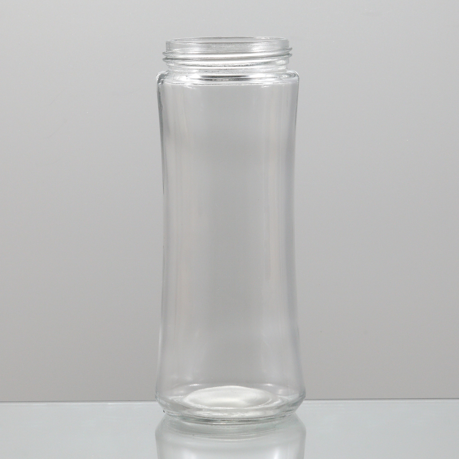 410ml Wholesale Kitchenware Flint Clear storage customize food jar glass manufacturers