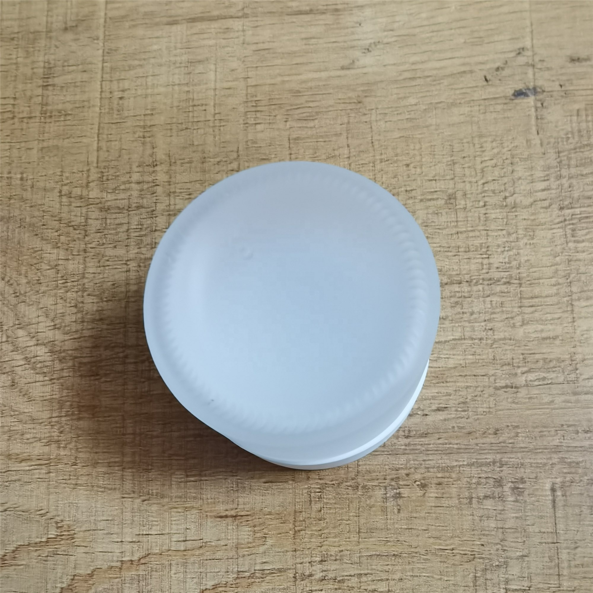 420 Focus Frosted Child Resistant Glass Jar With CR White Lid- 2 oz