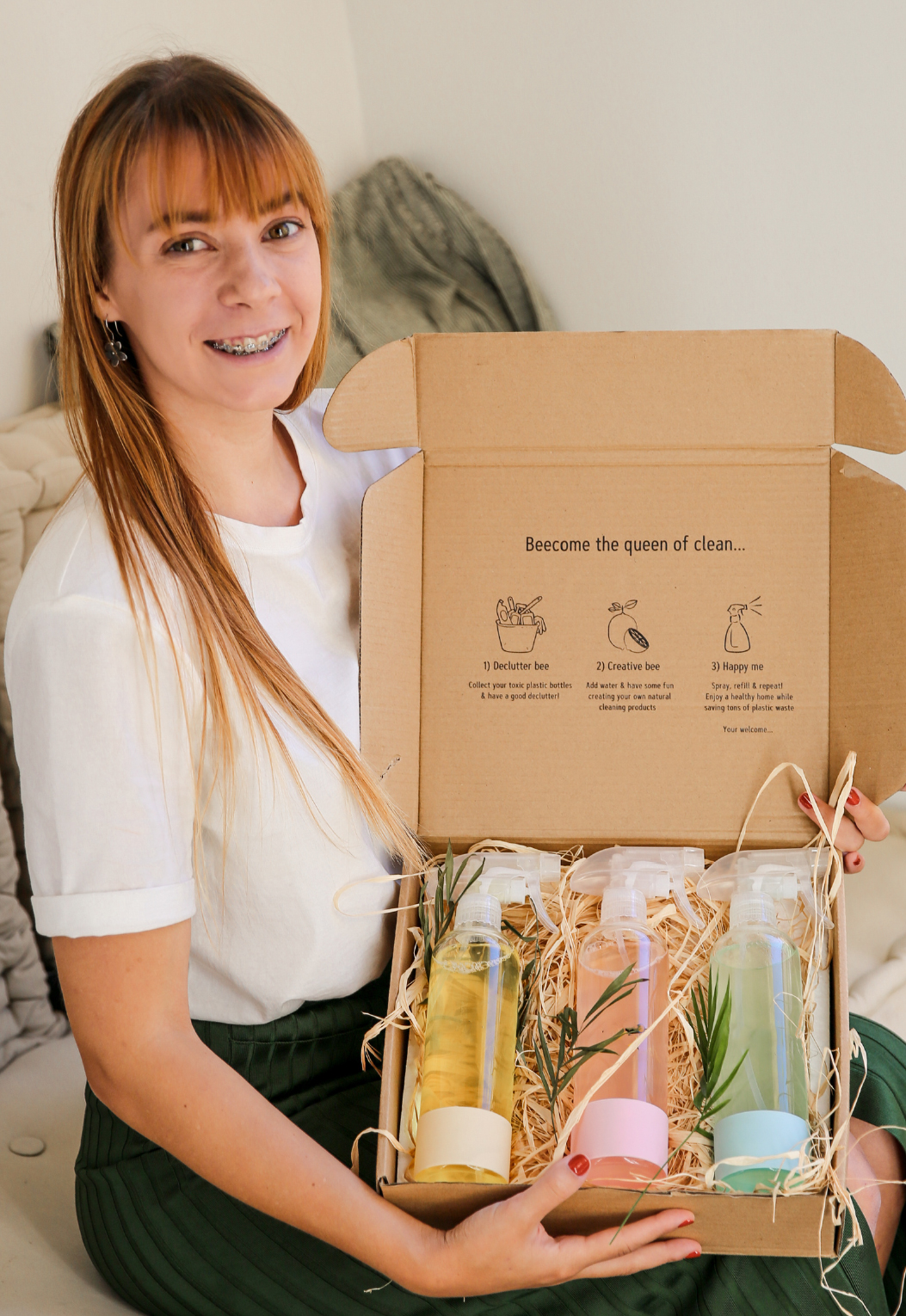 420 Ml High Boron Glass Spray Bottle Set, 14Oz Refillable Container for Essential Oils, Cleaning Products, or Aromatherapy