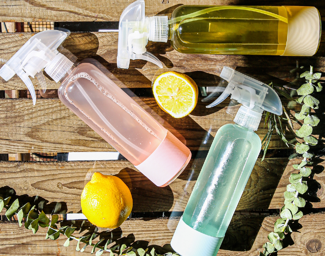 420 Ml High Boron Glass Spray Bottle Set, 14Oz Refillable Container for Essential Oils, Cleaning Products, or Aromatherapy