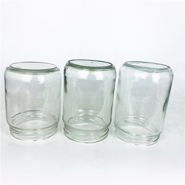 430ml 500ml16oz packing wide mouth pickle honey food storage jar glass with sealed twist off cap