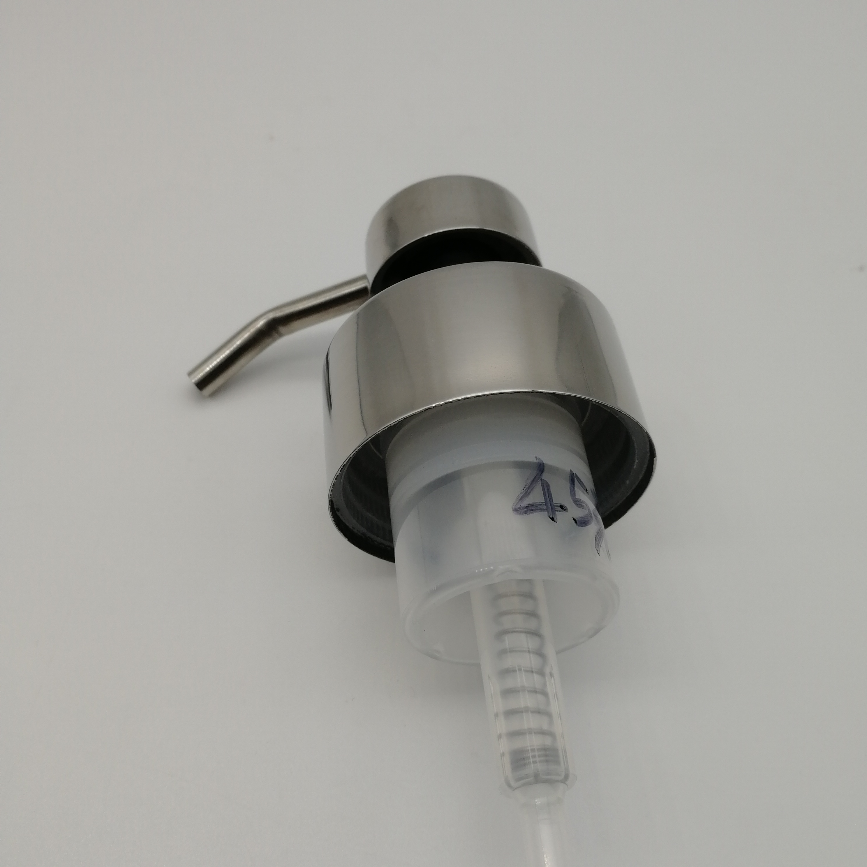 44mm amber uv protection 8oz 250ml glass wide mouth bottle with stainless steel foam soap dispensing pump