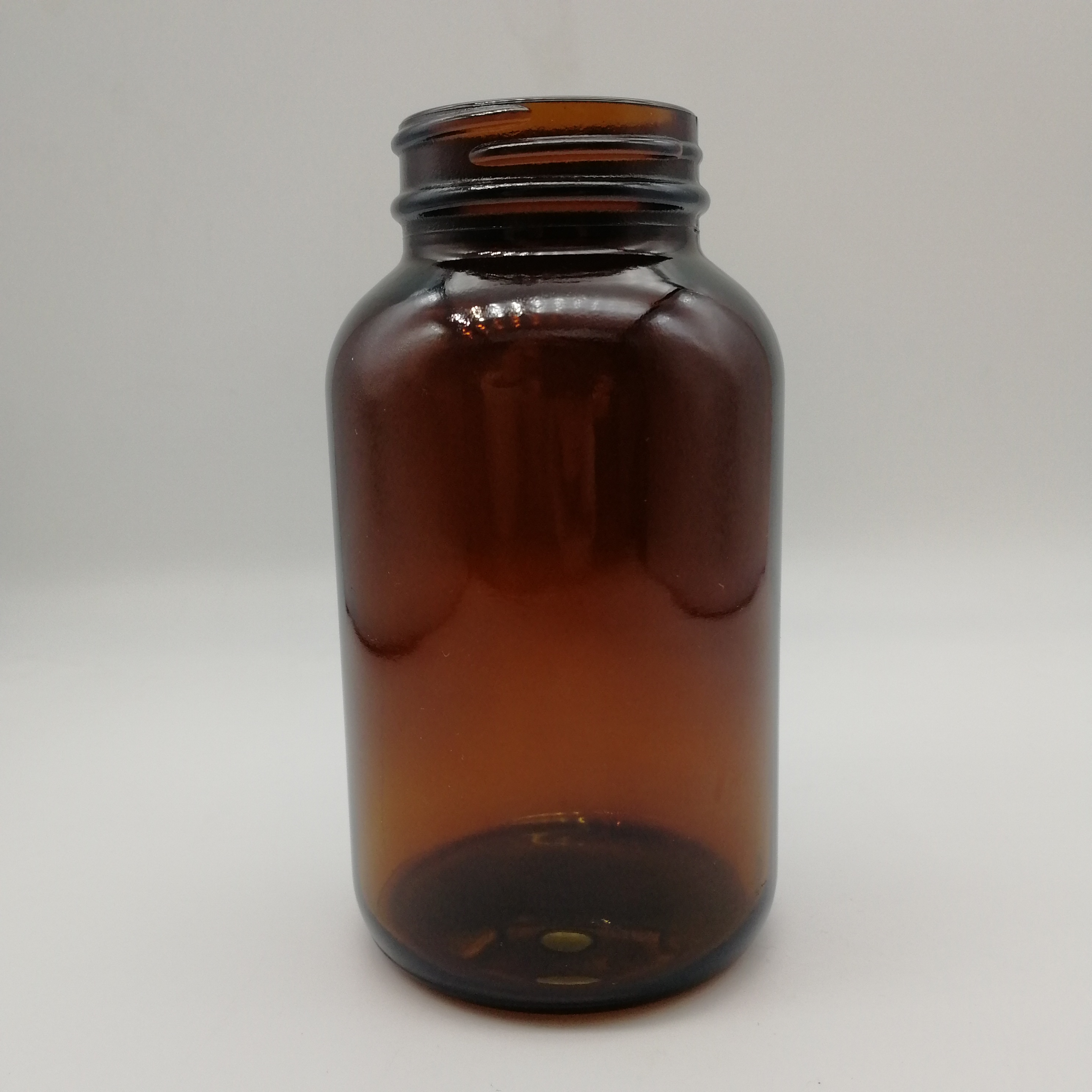 44mm amber uv protection 8oz 250ml glass wide mouth bottle with stainless steel foam soap dispensing pump