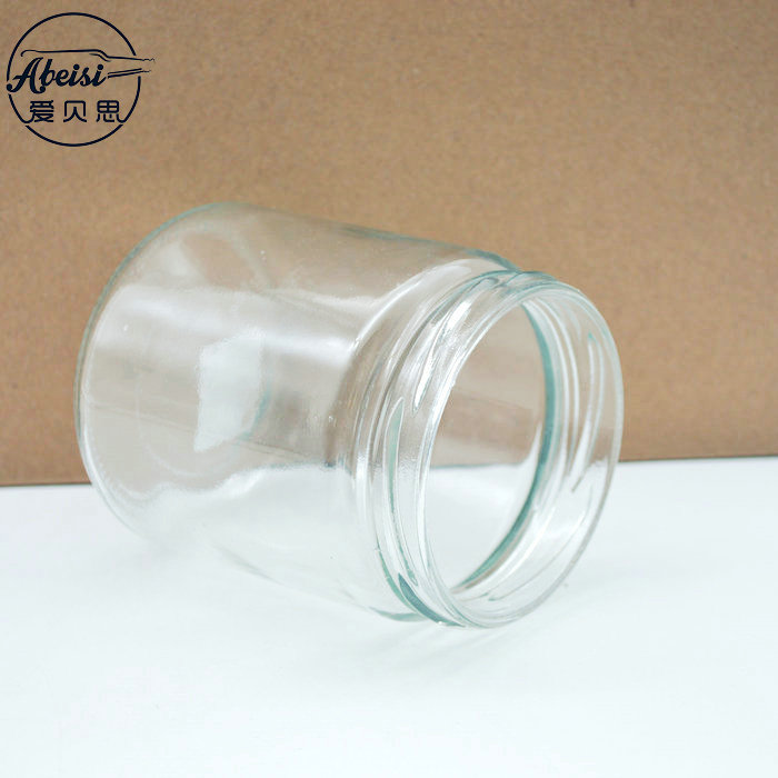 450 ml 400ml glass container wholesale clear glass jar for jam