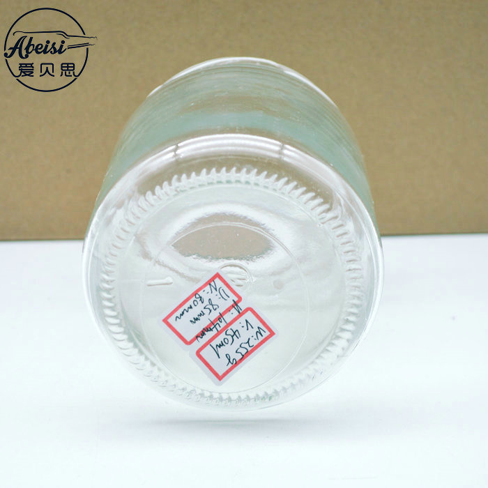 450 ml 400ml glass container wholesale clear glass jar for jam
