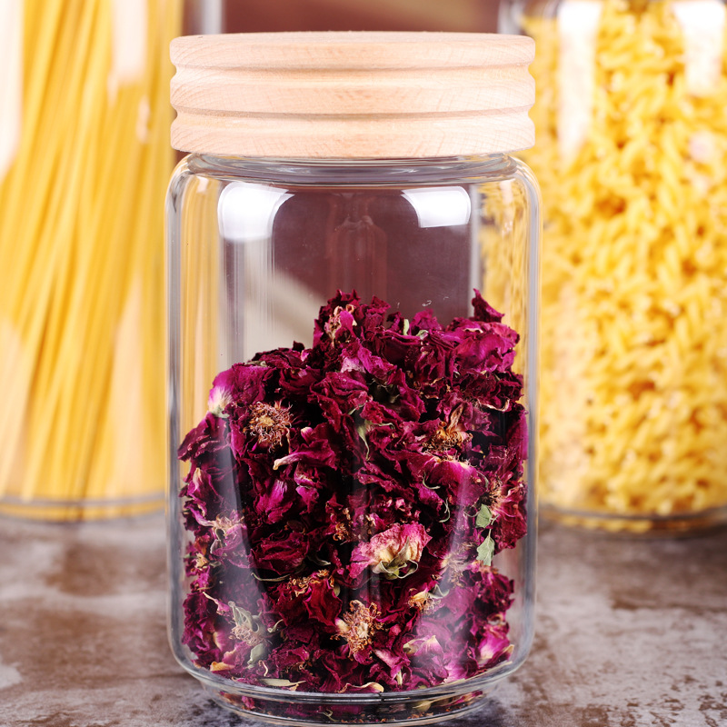 450ml 750ml airtight food glass storage bottles jar for spaghetti