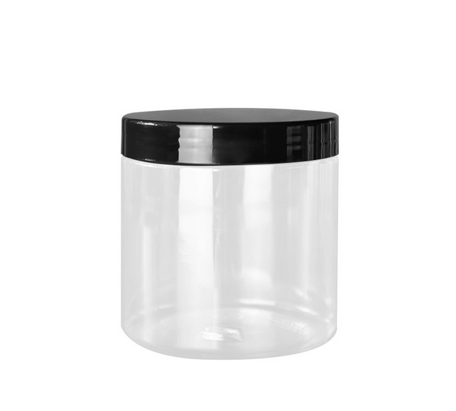 450ml 92mm diameter pet cosmetics packaging container