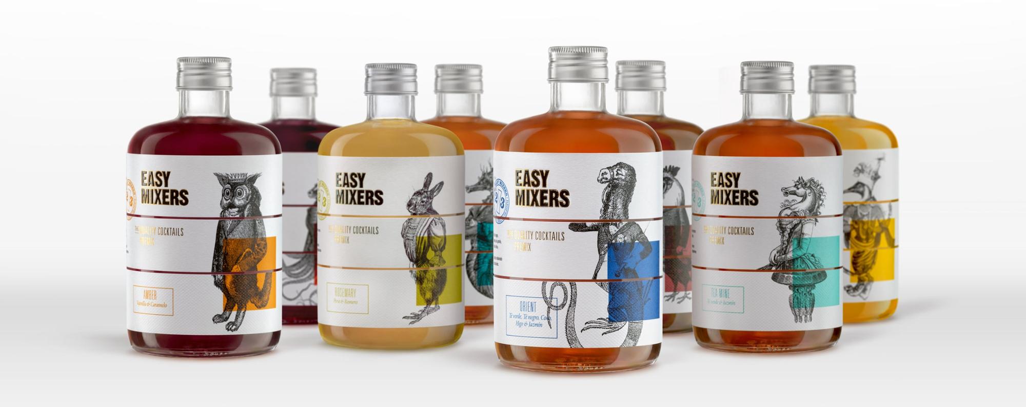 450ml High-end Customer-made Clear Round Mixed Cocktail Glass Bottle