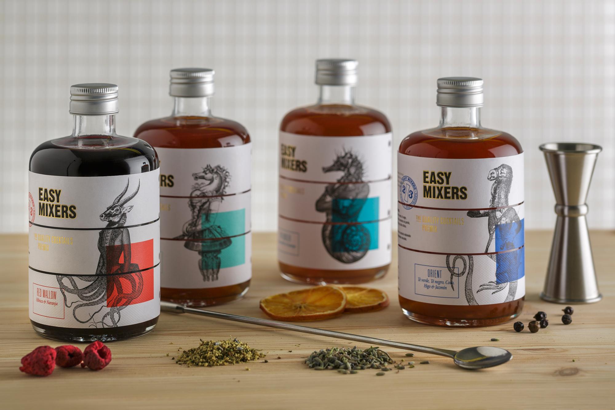 450ml High-end Customer-made Clear Round Mixed Cocktail Glass Bottle