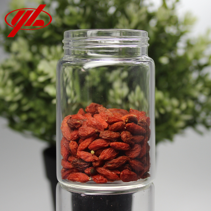 47*90mm 100ml High Borosilicate Tubular Glass Bottle with Screw Cap
