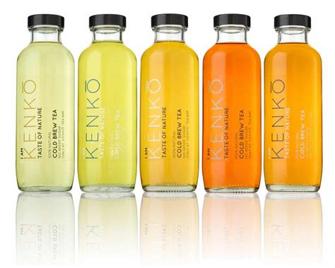 473ml Custom Made Cylindrical Cold Brews kombucha Tea Drinking fresh fruit juice glass bottle With Black Lid