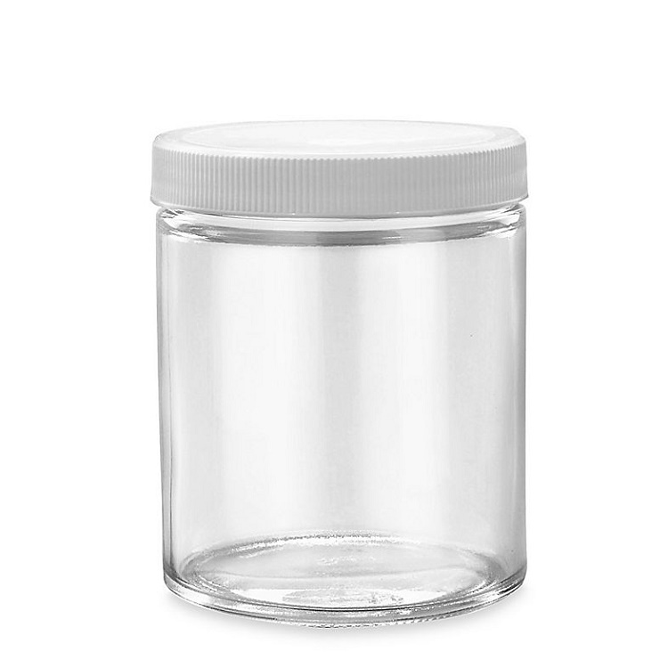 4OZ 9OZ 12OZ Straight Side Glass Body Butter Jars