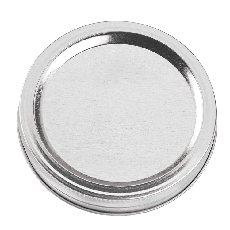 4OZ diamond embossing design wide mouth glass mason jars with 2 parts metal lid