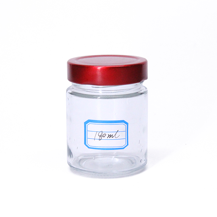 4Oz 8Oz 12Oz Cute Designer Round Marmalade Jam Honey Glass Jar Preserve Containers