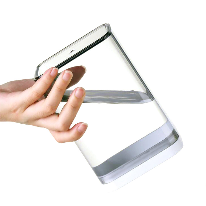 4PCS Cereal Container Storage Set with Lids Plastic Clear Kitchen Organization for Spaghetti