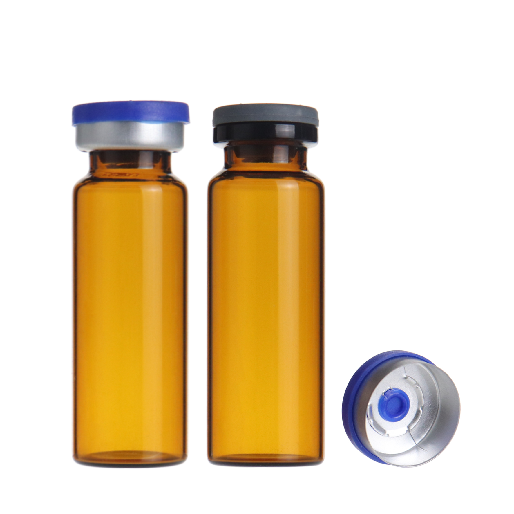 4ml 10ml amber glass bottle with rubber stopper pharmaceutical bottles medicine vials