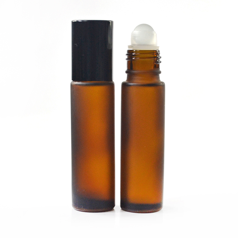 4ml 6ml 8ml 10ml 15ml glass perfume bottle frosted essential oil roller bottles