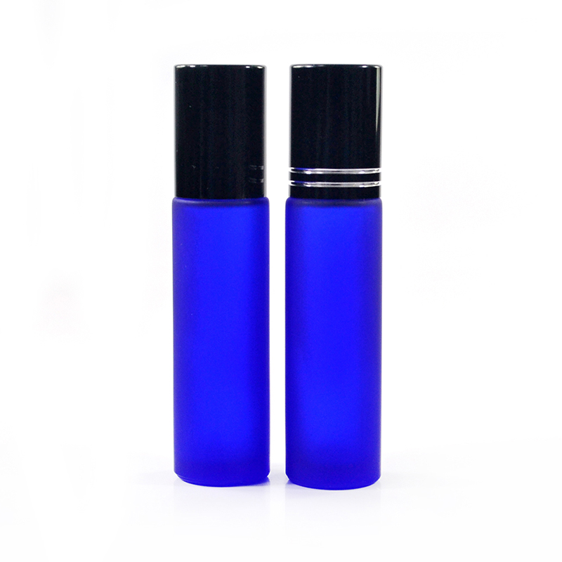 4ml 6ml 8ml 10ml 15ml glass perfume bottle frosted essential oil roller bottles