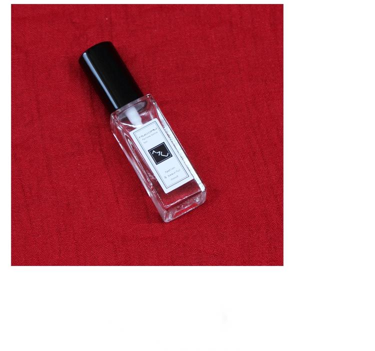 4ml 9ml square glass roll on bottle roller perfume bottle