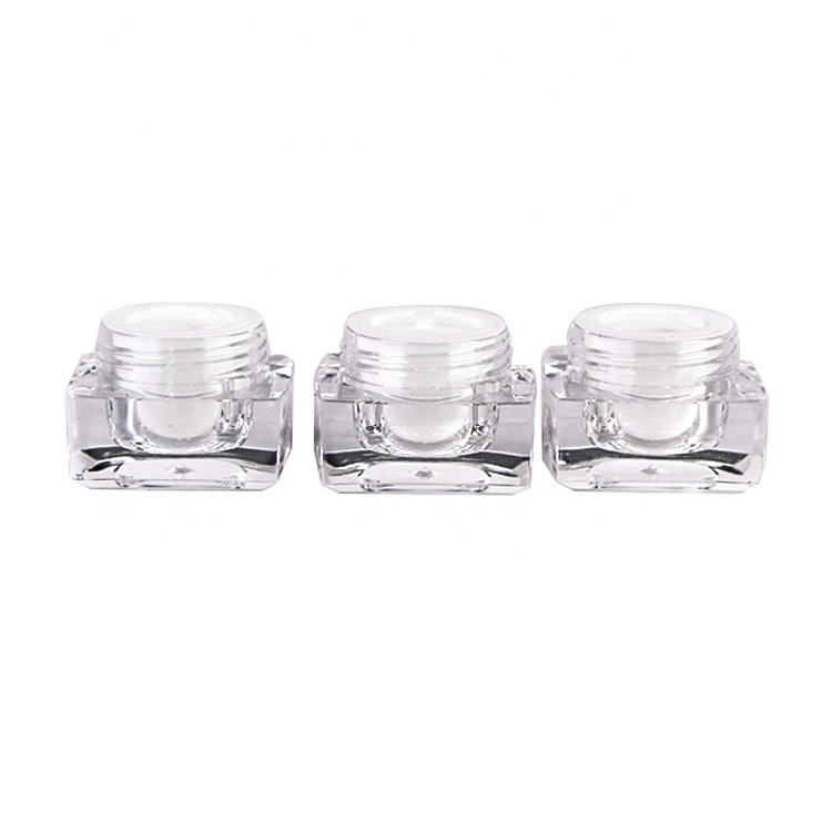 4ml Cosmetic sample face cream cosmetic glass storage package