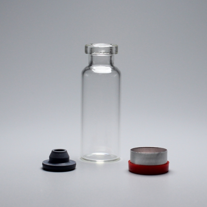 4ml Transparent Crimp Top Little Empty Injection Low Borosilicate Glass Vial