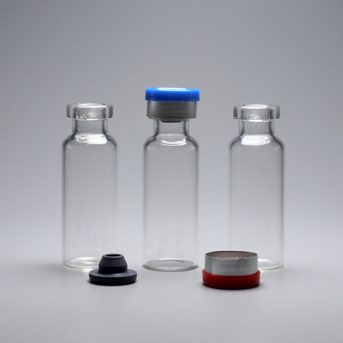 4ml Transparent Crimp Top Little Empty Injection Low Borosilicate Glass Vial