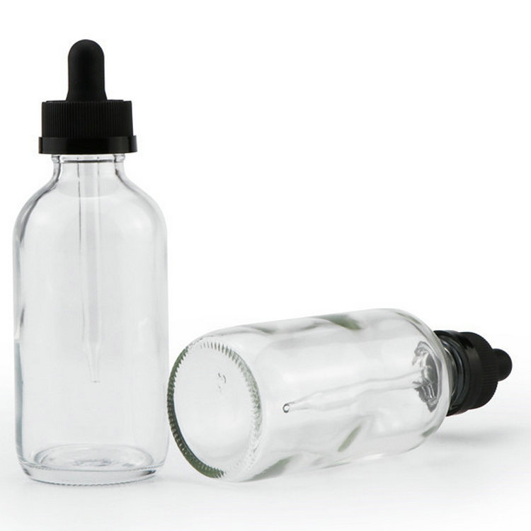 4oz 120ml Clear Dropper Bottle Essential Oil Glass Bottle